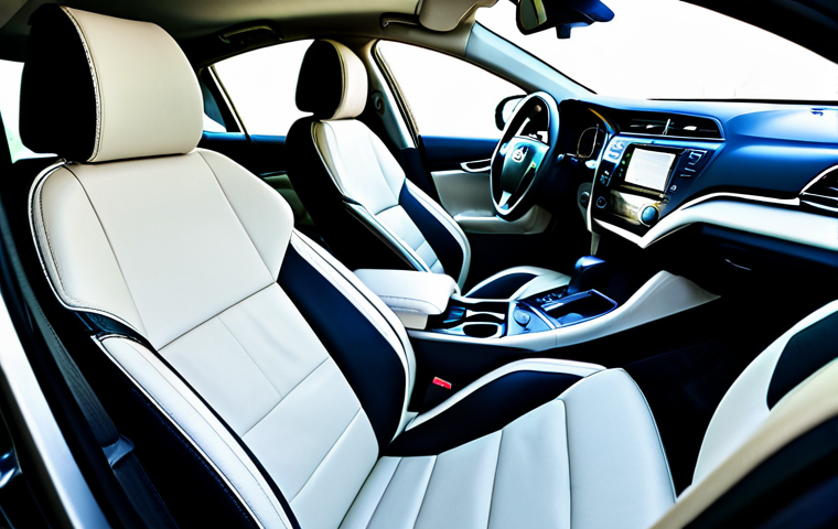 토요타 캠리와 도요타 코롤라 하이브리드 비교 - Spaciousness & Comfort**

"Interior of a Toyota Camry, showcasing its spacious back seat with fully ...